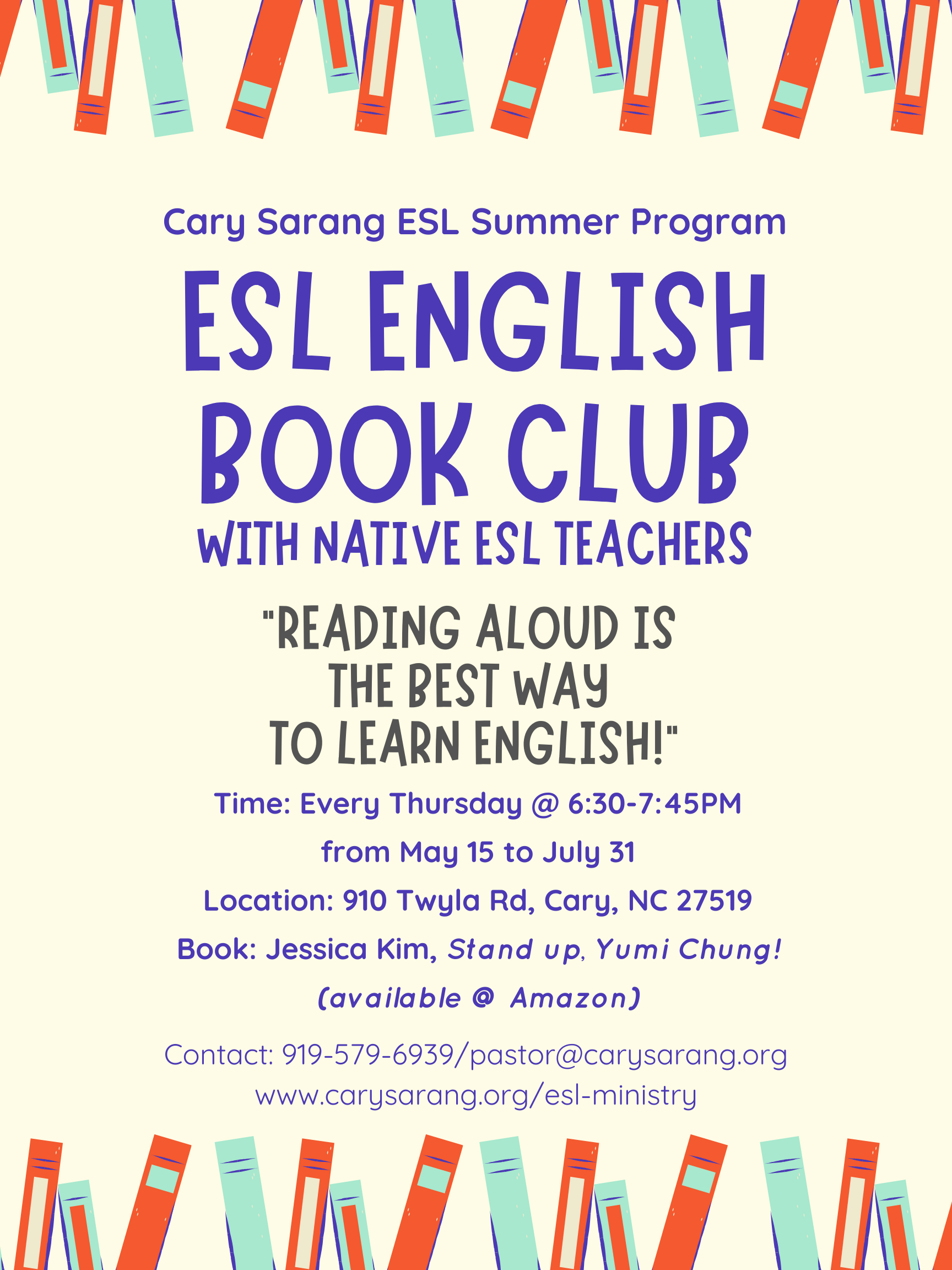 Cary Sarang ESL Program